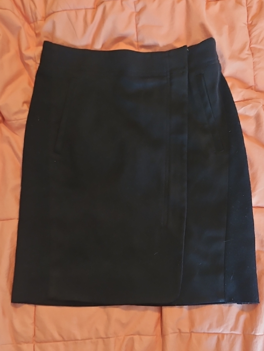 Classic Black Business Skirt